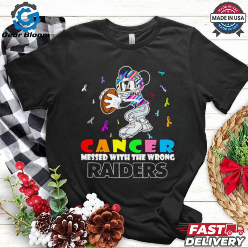 Mickey Cancer messed with wrong Las Vegas Raiders shirt