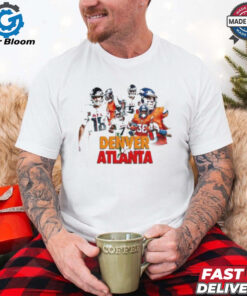 NFL Denver Broncos vs. Atlanta Falcons Sunday 11 17 2024 NFC South Players T shirt