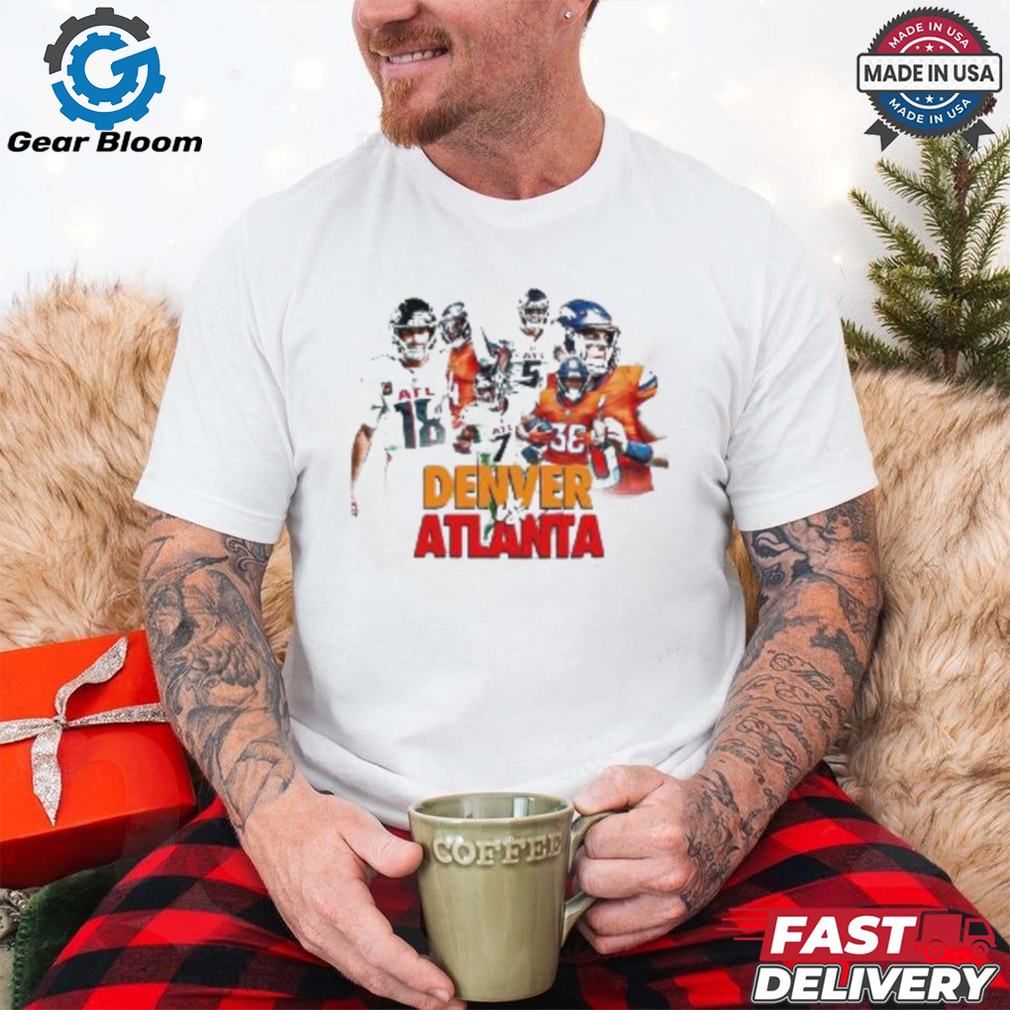 NFL Denver Broncos vs. Atlanta Falcons Sunday 11 17 2024 NFC South Players T shirt NFL Denver Broncos vs. Atlanta Falcons Sunday 11 17 2024 NFC South Players T shirt
