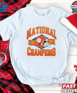 Ncaa Clemson Tigers champions 1981 shirt