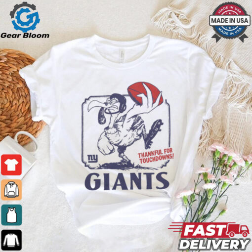 New York Giants Thankful For Touchdowns Shirt