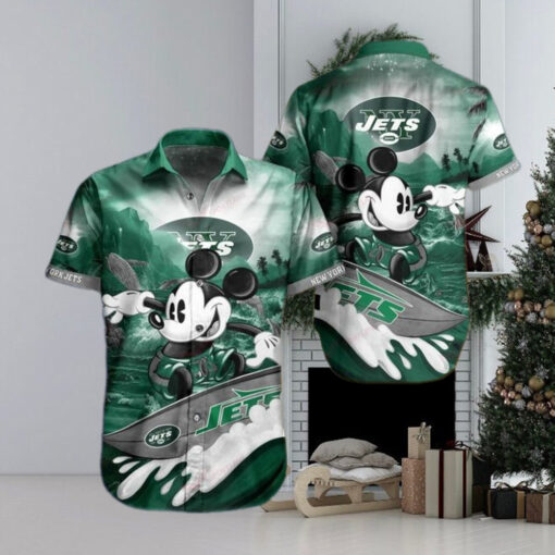 New York Jets Custom Funny Beach Outfit Hawaiian Shirt Men
