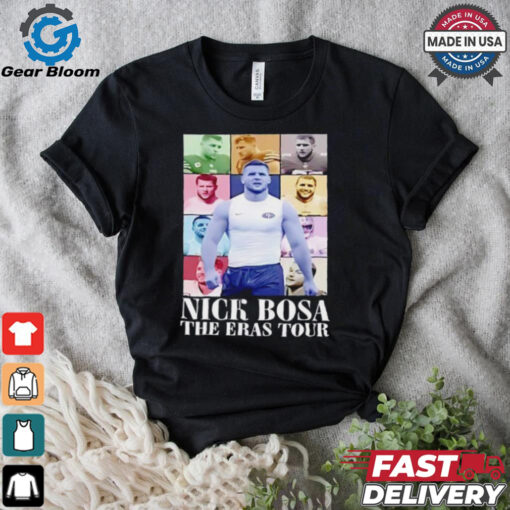 Nick Bosa Eras Tour shirt
