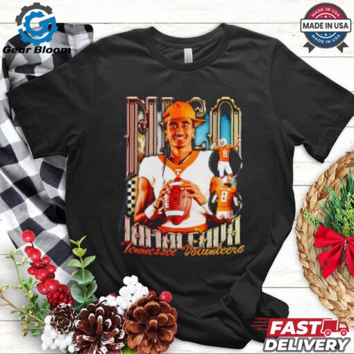 Nico Iamaleava No. 8 Tennessee Volunteers Football graphic shirt