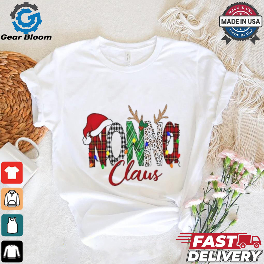 Noni Nonna Santa Claus Merry Christmas T Shirt Noni Nonna Santa Claus Merry Christmas T Shirt
