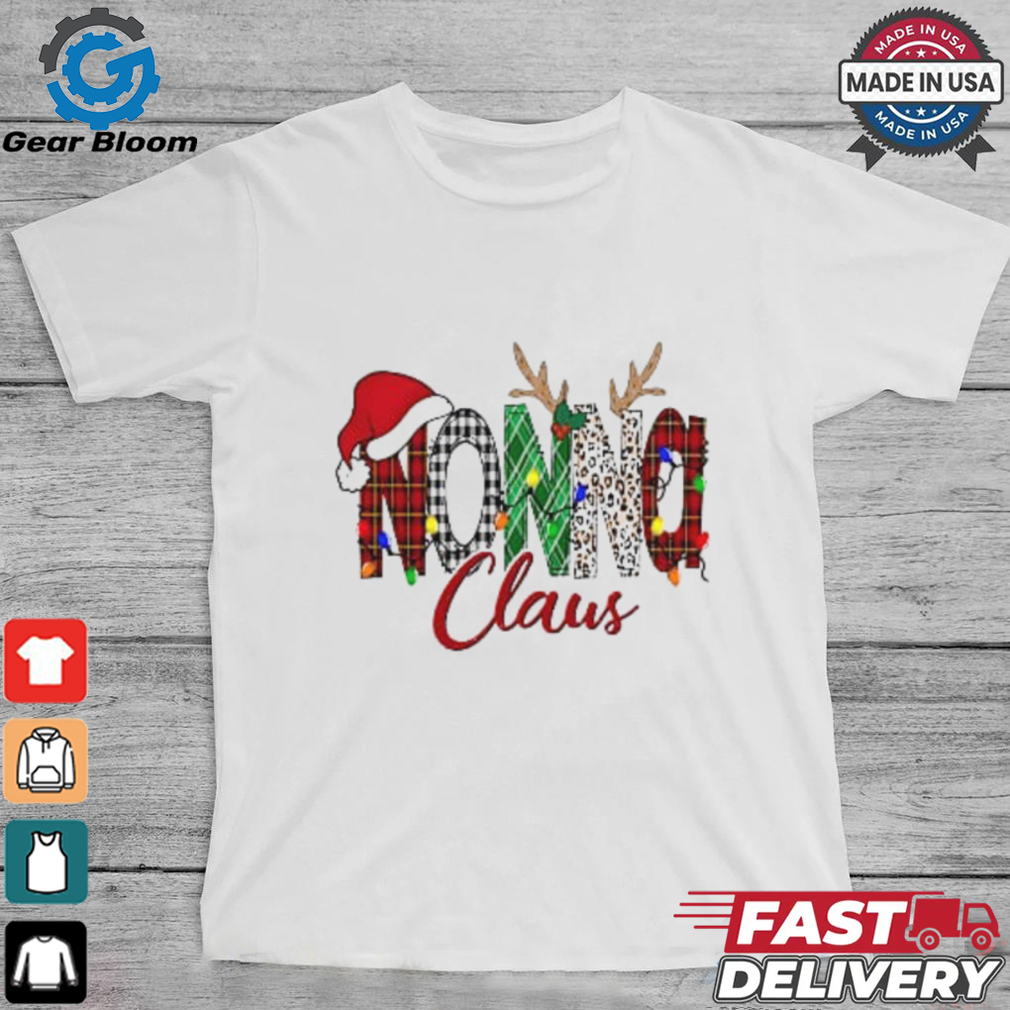 Noni Nonna Santa Claus Merry Christmas T Shirt Noni Nonna Santa Claus Merry Christmas T Shirt