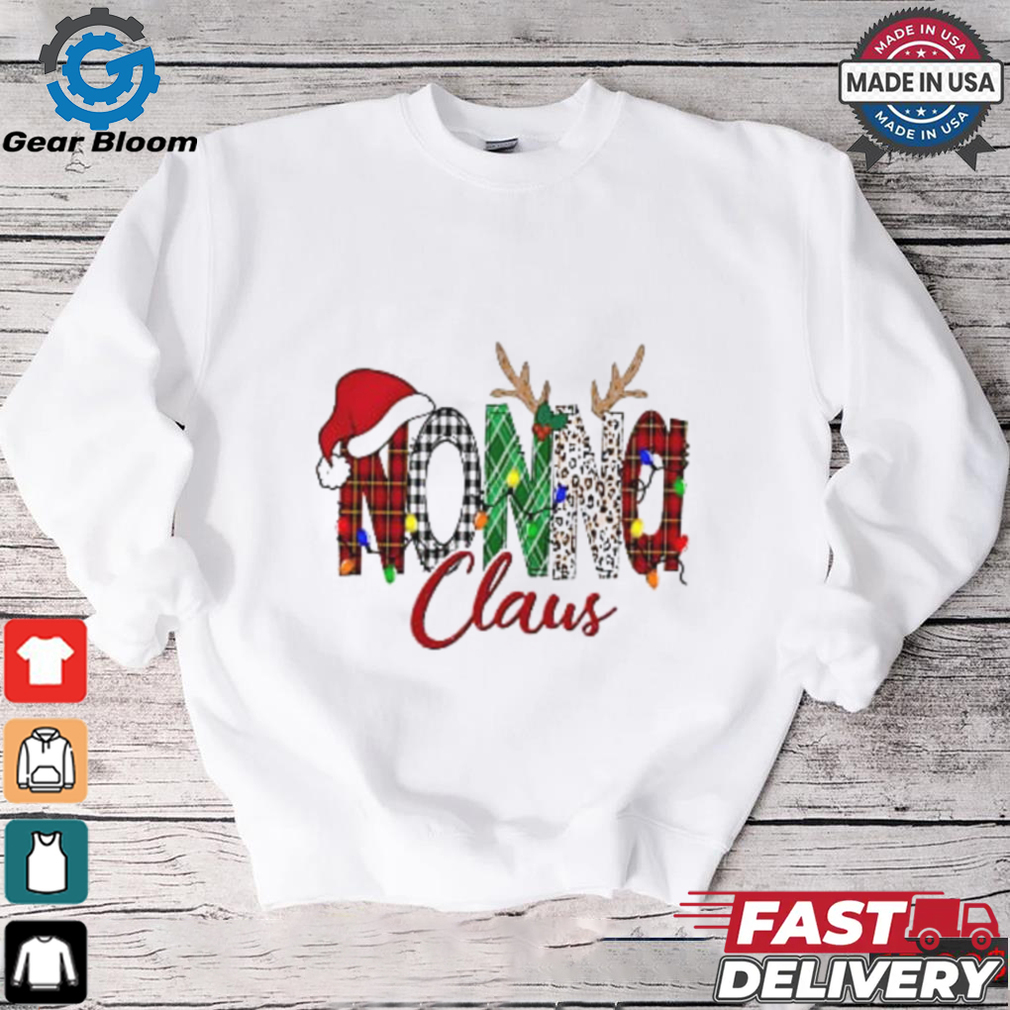 Noni Nonna Santa Claus Merry Christmas T Shirt Noni Nonna Santa Claus Merry Christmas T Shirt