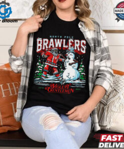 North Pole Brawlers Violent Gentlemen Christmas 2024 Shirt