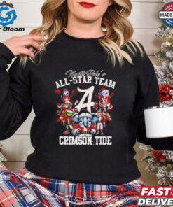 North Pole’s all star team Crimson Tide Christmas shirt