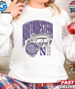 Northwestern Wildcats Script Swish T Shirt