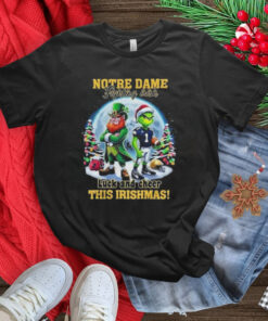 Notre Dame Fighting Irish Luck And Cheer This Irishmas Christmas Shirt