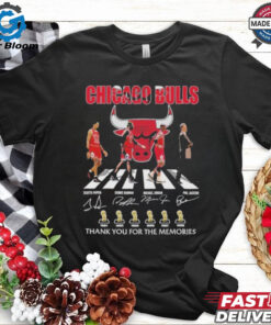Official Chicago Bulls NBA Thank You For The Memories T Shirt