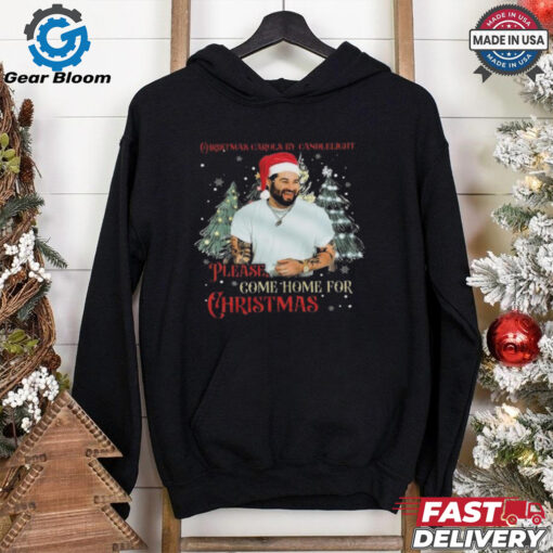 Official Christmas Carols By Candlelight Please Come Home For Christmas Shirt