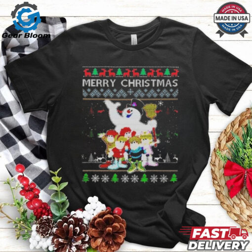 Official Christmas Ugly Movie Cartoon Frosty The Snowman 2024 Shirt