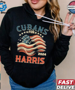 Official Cubans For Harris 2024 Shirt
