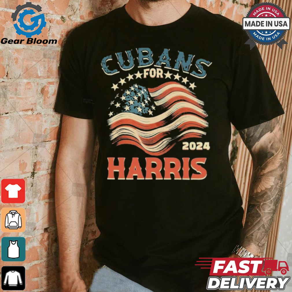Official Cubans For Harris 2024 Shirt Official Cubans For Harris 2024 Shirt