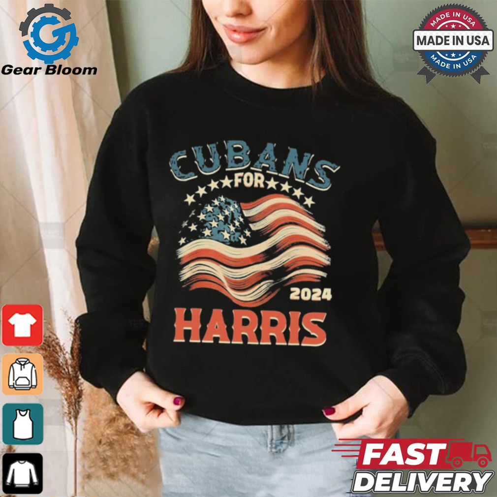 Official Cubans For Harris 2024 Shirt Official Cubans For Harris 2024 Shirt