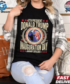 Official Donald Trump Inauguration Day 2025 47th USA President T Shirt