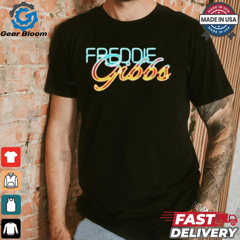 Official Freddie Gibbs Neon Logo Shirts Official Freddie Gibbs Neon Logo Shirts