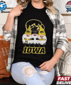 Official Gnomes Iowa Hawkeyes Merry Christmas 2024 Shirt