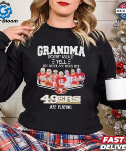 Official Grandma San Francisco 49ers Are Playing Shirt