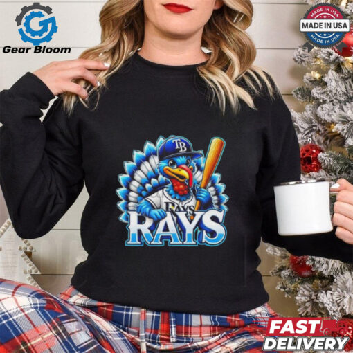 Official Happy Thanksgiving Tampa Bay Rays Baseball Turkey 2024 Shirt