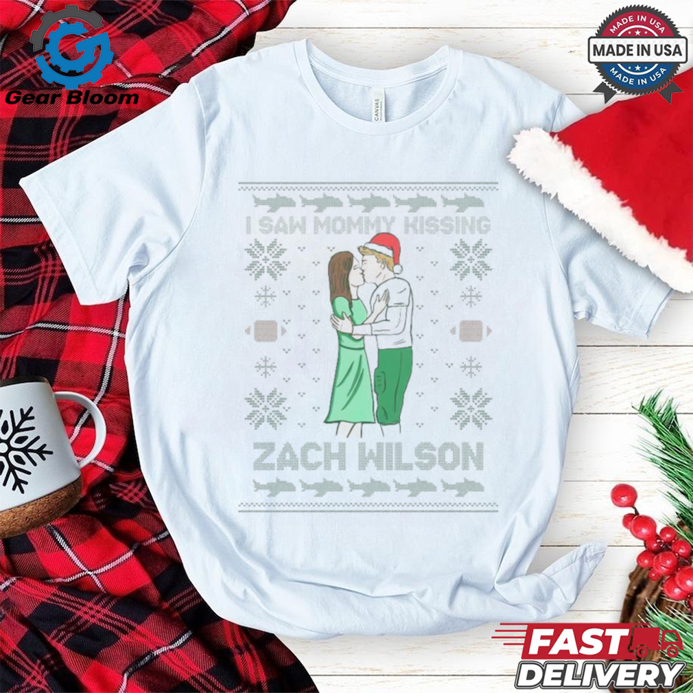 Official I Saw Mommy Hissing Zach Wilson Ugly Christmas 2024 Shirt Official I Saw Mommy Hissing Zach Wilson Ugly Christmas 2024 Shirt