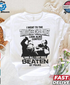 Official I Went To The Timothee Look Alike Contest Shirt