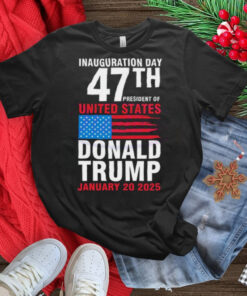 Official Inauguration Day 47th President Of United States Shirt