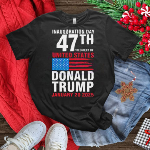 Official Inauguration Day 47th President Of United States Shirt