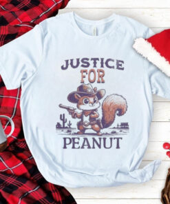Official Justice For Peanut Squirrel Cowboy Shirt
