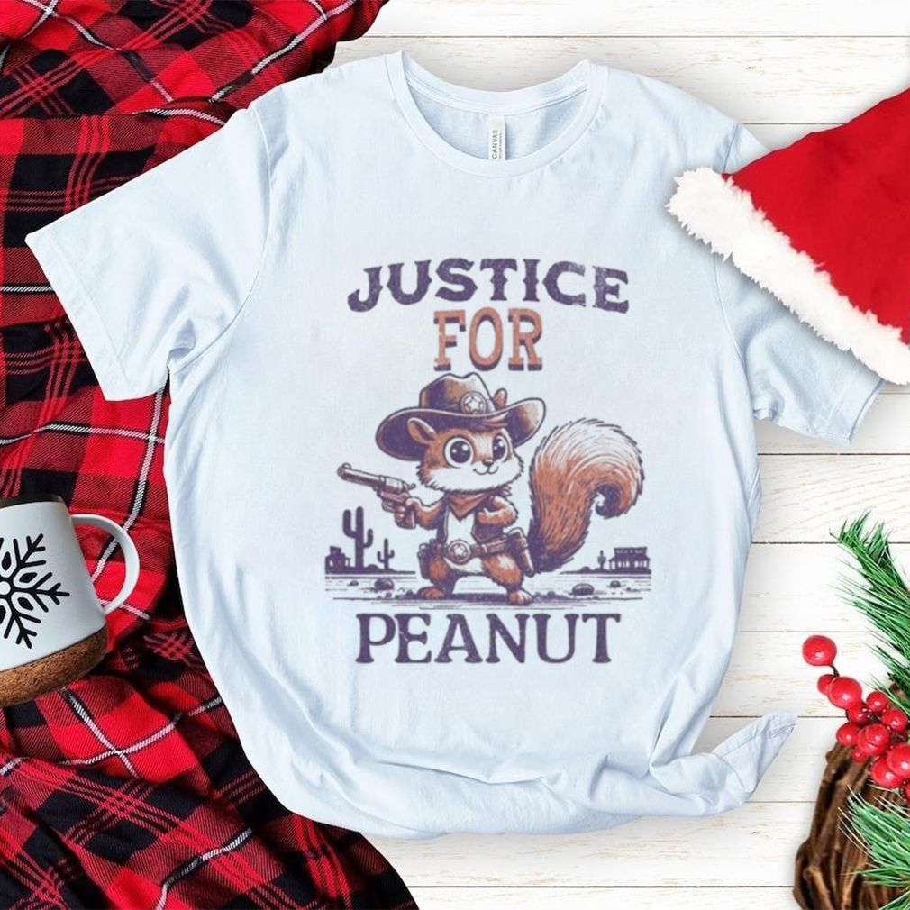 Official Justice For Peanut Squirrel Cowboy Shirt Official Justice For Peanut Squirrel Cowboy Shirt
