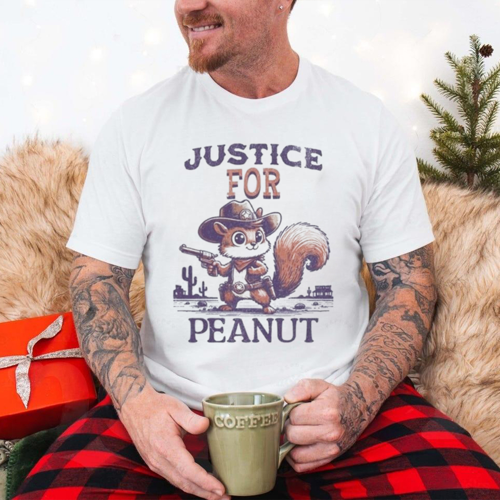 Official Justice For Peanut Squirrel Cowboy Shirt Official Justice For Peanut Squirrel Cowboy Shirt