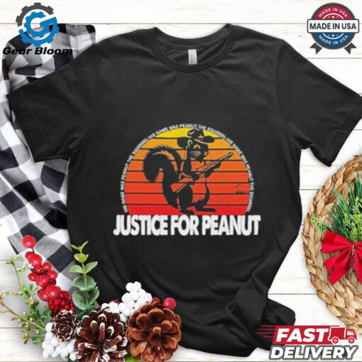 Official Justice for peanut His name was Peanut the Squirrel T Shirt