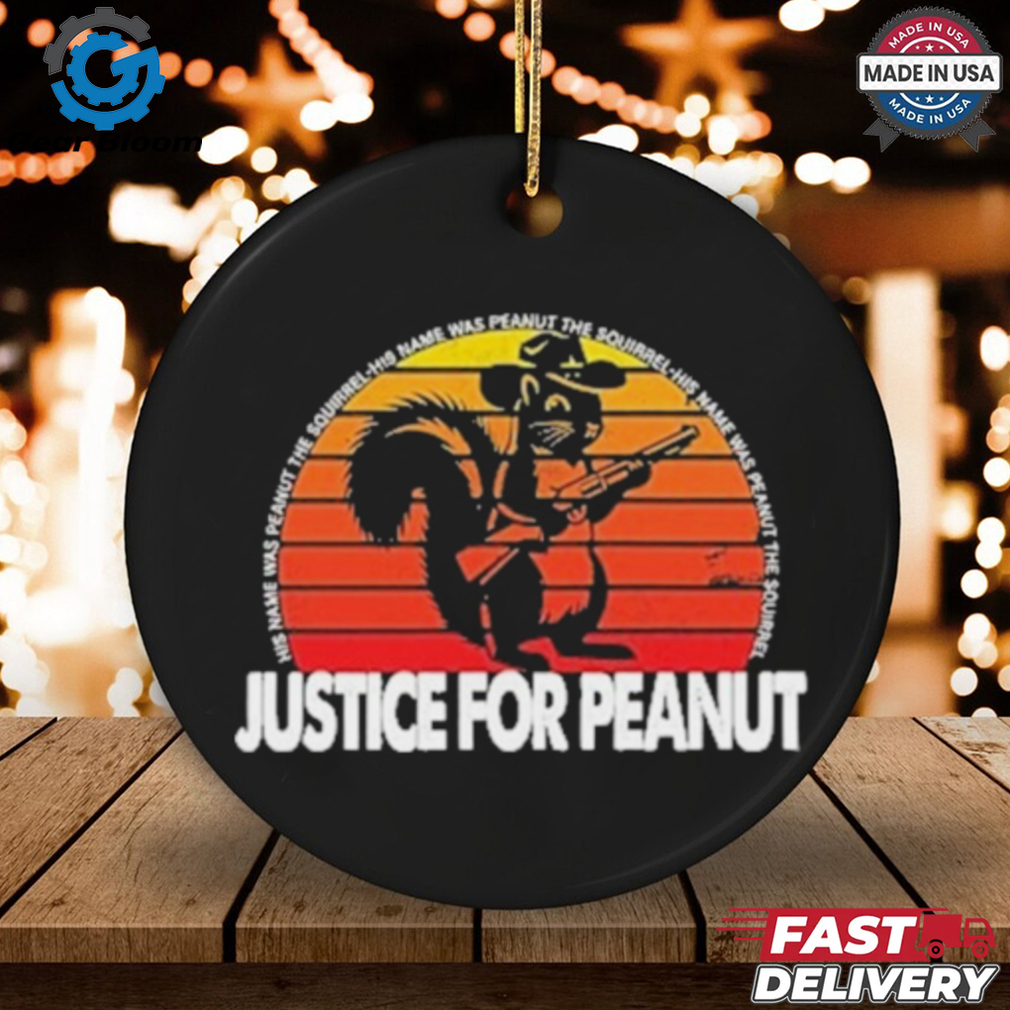 Official Justice for peanut His name was Peanut the Squirrel T Shirt Official Justice for peanut His name was Peanut the Squirrel T Shirt