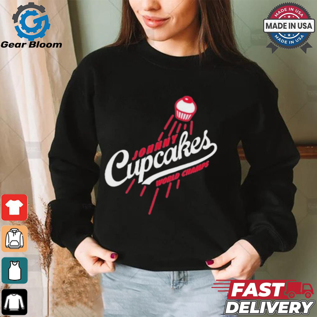 Official Los Angeles Johnny Cupcakes La World Champs Shirt Official Los Angeles Johnny Cupcakes La World Champs Shirt