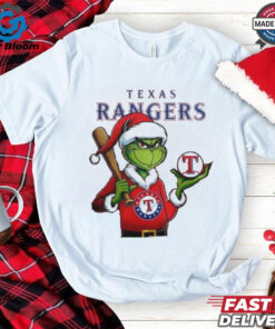 Official MLB Texas Rangers The Grinch Grinchmas Christmas 2024 Shirt