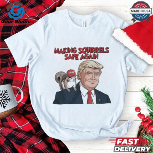 Official Make Squirrels Safe Again Trump 2024 Shirt