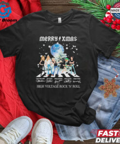 Official Merry Xmas AC DC High Voltage Rock ‘N’ Roll T Shirt