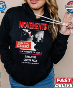 Official Movement At Amon Solar In San José, Costa Rica On Nov 17 2024 Tour Shirt