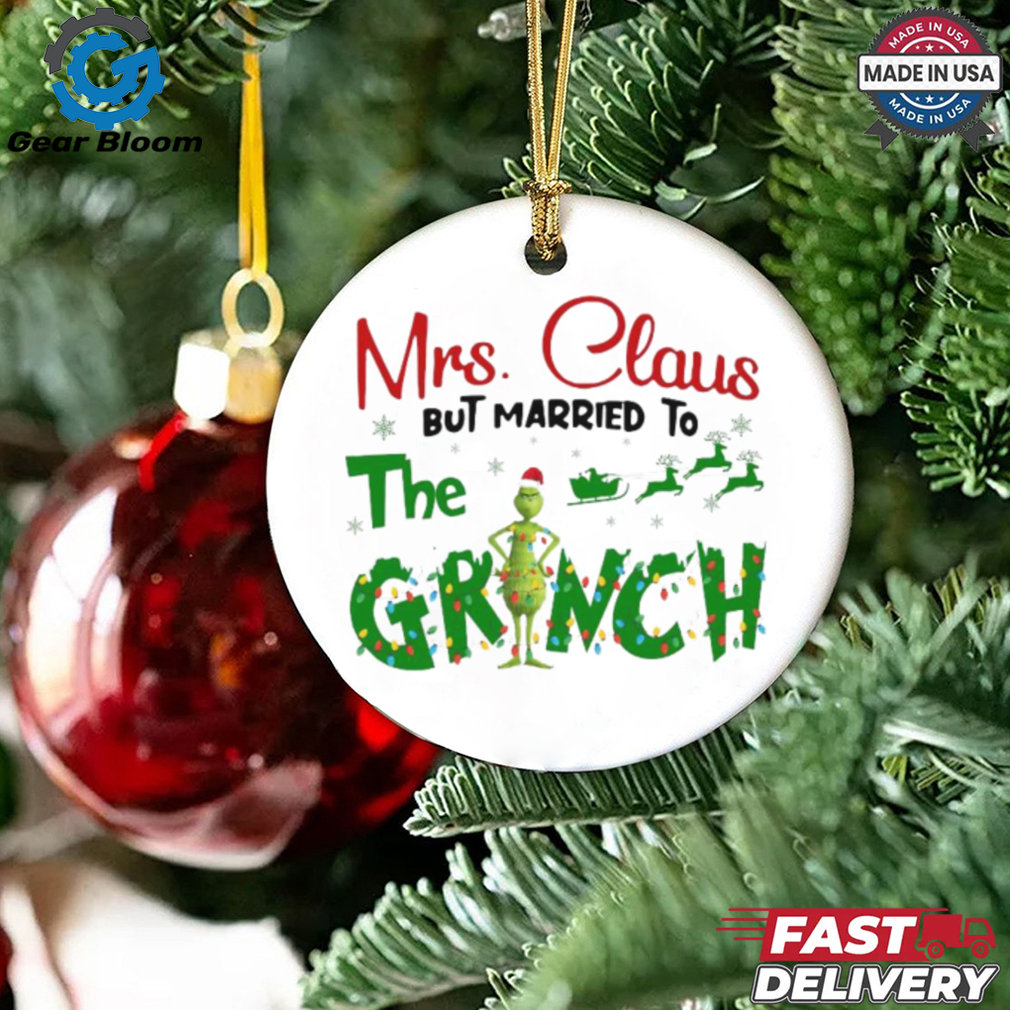 Official Mrs Claus But Married To The Grinch Christmas 2024 Shirt Official Mrs Claus But Married To The Grinch Christmas 2024 Shirt