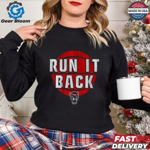 Official Nc State Basketball Run It Back T shirt