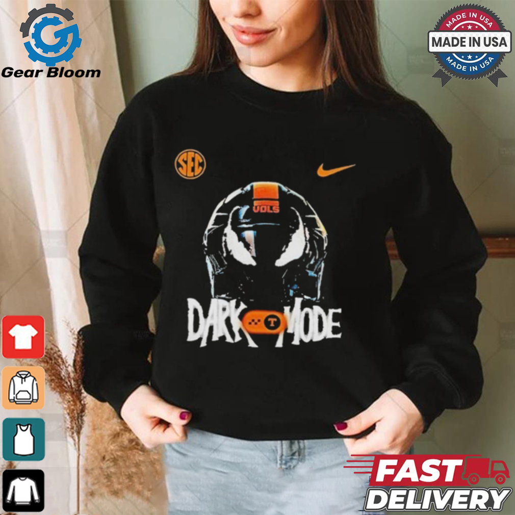 Official Nike Tennessee Football x Dark Mode Logo Shirt Official Nike Tennessee Football x Dark Mode Logo Shirt