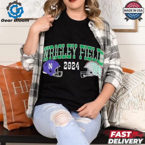 Official Northwestern vs Ohio State 2024 Wrigley Field Series Clean Shirt