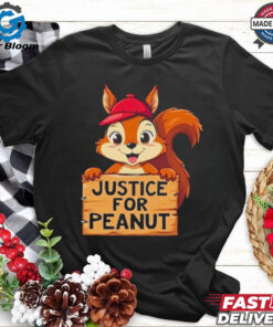 Official P’nut the squirrel Justise for P’nut T Shirt