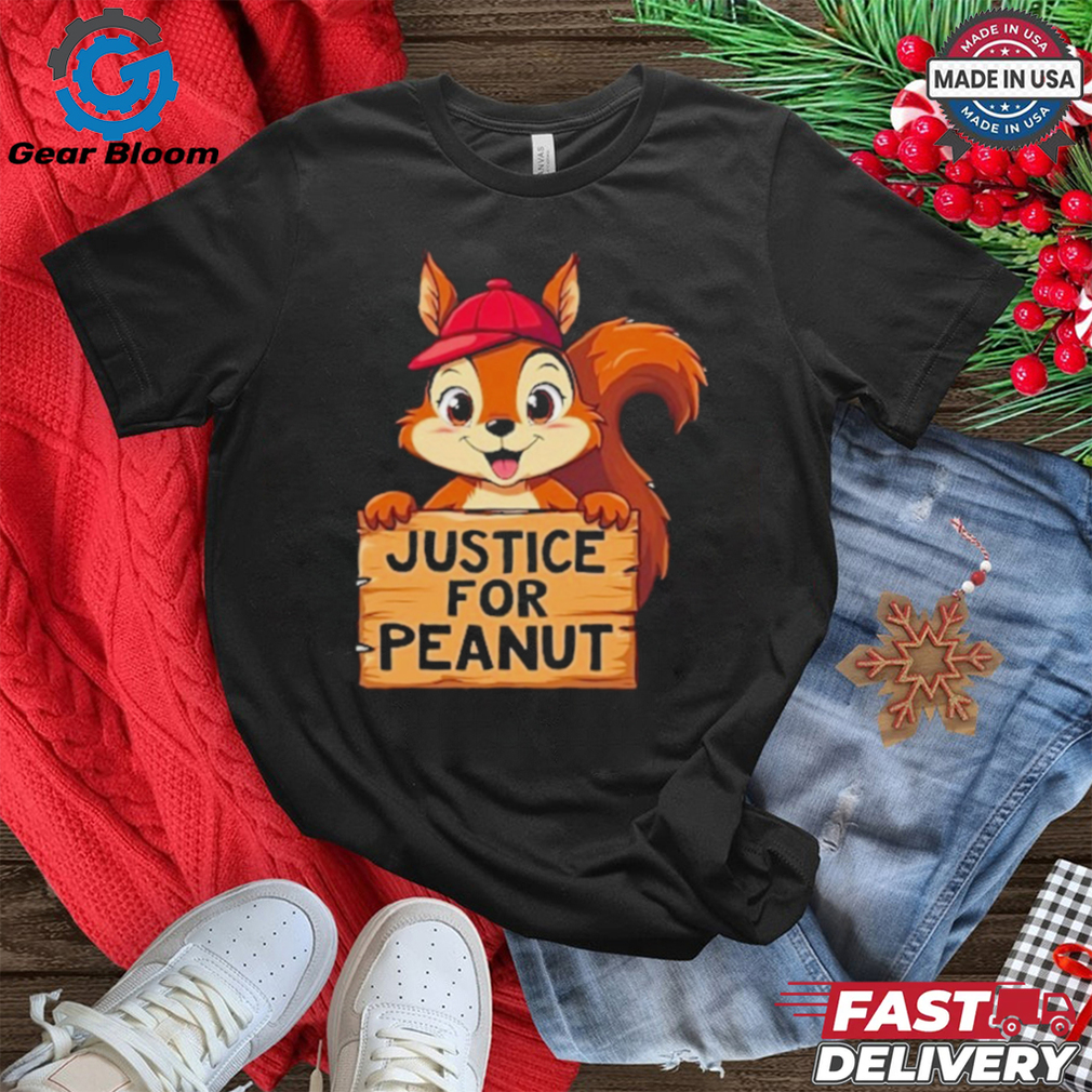 Official P’nut the squirrel Justise for P’nut T Shirt Official P’nut the squirrel Justise for P’nut T Shirt