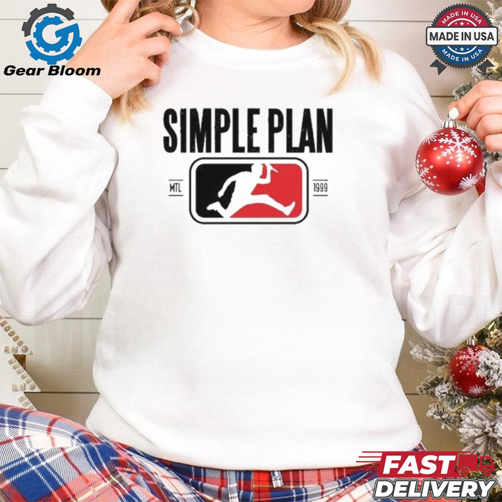 Official Simple Plan Sp Style Logo Raglan Shirt Official Simple Plan Sp Style Logo Raglan Shirt