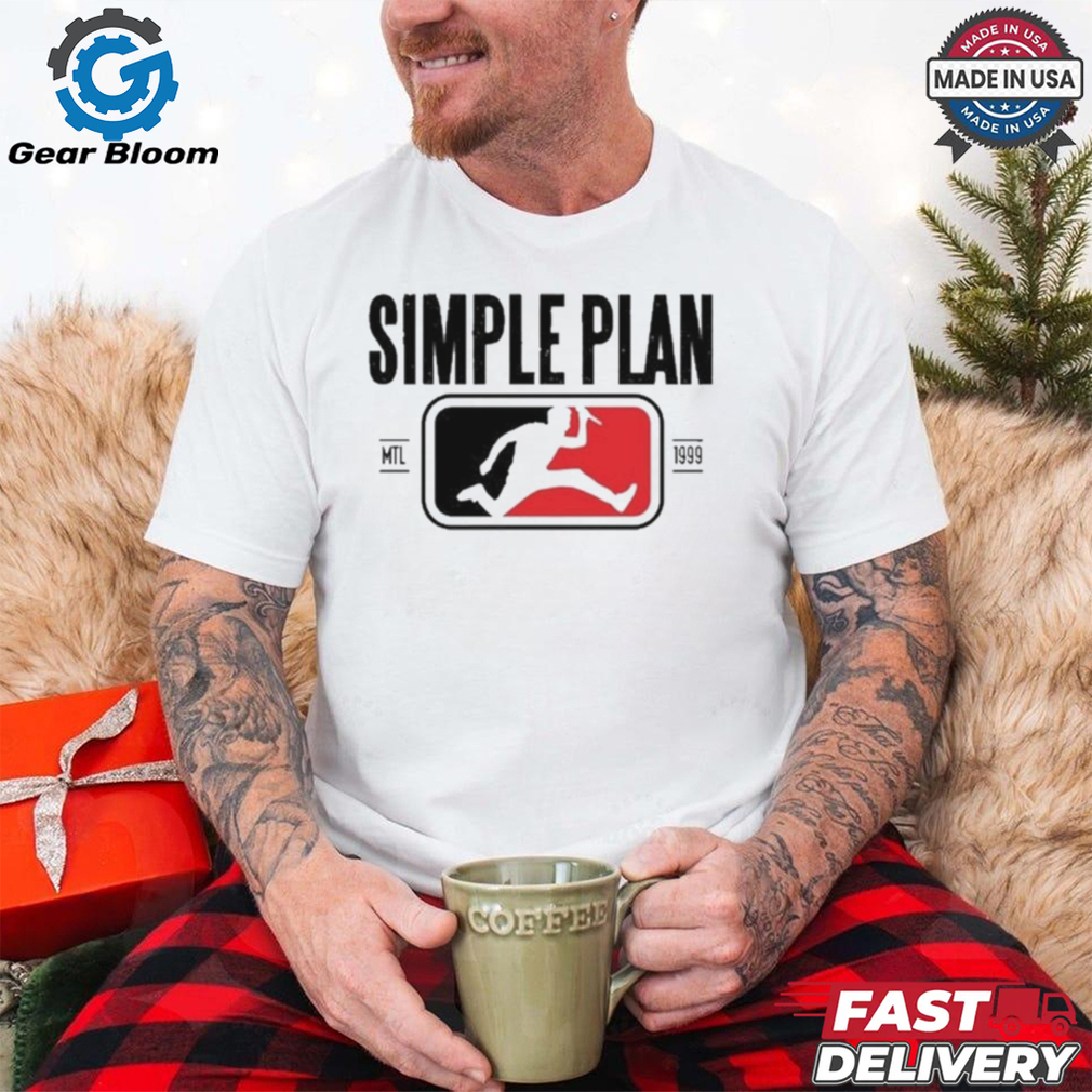 Official Simple Plan Sp Style Logo Raglan Shirt Official Simple Plan Sp Style Logo Raglan Shirt