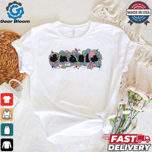 Official Snarls Flowers T shirt