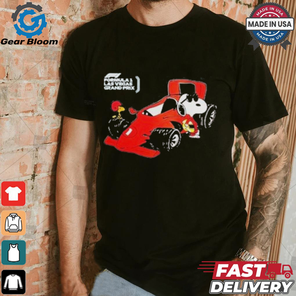 Official Snoopy F1 Formula Las Vegas Shirt Official Snoopy F1 Formula Las Vegas Shirt